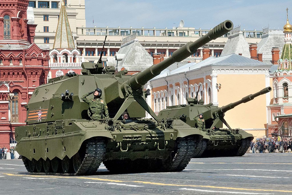 Кстати о российских гаубицах. САУ "Коалиция"